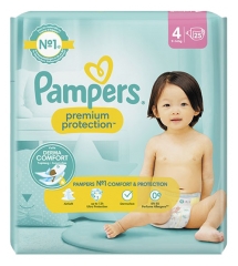 Pampers Premium Protection 25 Diapers Size 4 (9-14 kg)