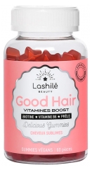 Lashilé Beauty Good Hair Vitamines Boost Cheveux Sublimes 60 Gummies