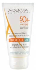 A-DERMA Protect AC Mattifying Fluid Very High Protection SPF50+ 40ml
