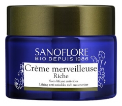 Sanoflore Crème Merveilleuse Riche Bio 50ml