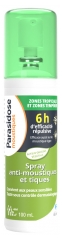 Parasidose Mosquitoes Tropical Area and Temperate Area Anti-Mosquitoes and Ticks Spray 100ml
