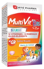 Forté Pharma MultiVit'Kids Défenses 30 Compresse Masticabili