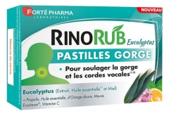 Forté Pharma RinoRub Lozenges Throat 20 Lozenges