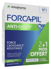 Arkopharma Forcapil Anti-Chute Lot de 3 x 30 Comprimés