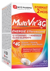 Forté Pharma MultiVit'4G Energy 60 Effervescent Tablets
