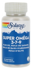 Solaray Super Oméga 3-7-9 60 Softgels