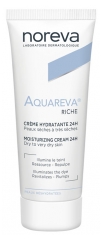 Aquareva Crème Hydratante 24H Texture Riche 40 ml Aquareva Crème Hydratante 24H Texture Riche 40 ml