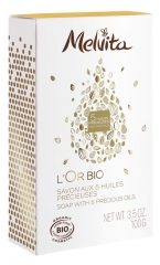Melvita L\'Or Bio Soap with 5 Precious Oils 100g