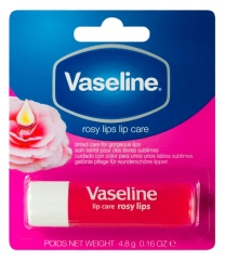 Vaseline Stick à Lèvres Rosy Lips 4,8 g