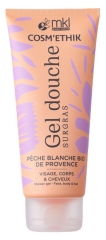 MKL Green Nature Cosm'Ethik Gel Douche Surgras Pêche Blanche Bio de Provence 200 ml