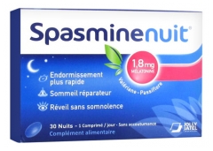 Laboratoires Jolly Jatel Spasmine Night 1,8 mg Melatonin 30 Compresse