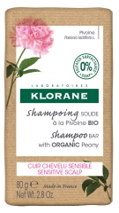 Klorane Shampoing Solide à la Pivoine Bio 80 g