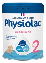 Physiolac 2 6 à 12 Mois 800 g