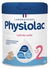 Physiolac 2 From 6 to 12 Months 800g