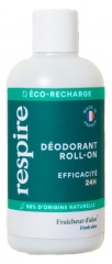 Respire Déodorant Roll-On Fraîcheur d'Aloe Éco-Recharge 150 ml