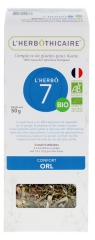 L'Herbôthicaire L'Herbô 7 Confort ORL Complesso Erboristico per Tisane Biologico 50 g