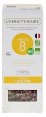 L'Herbôthicaire L'Herbô 8 Complesso di Erbe per il Benessere Delle vie Urinarie Tisana Biologica 50 g