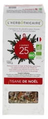 L\'Herbôthicaire L\'Herbô 25 Christmas Herbal Tea Herbal Complex for Organic Herbal Tea 105 g