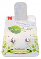Pharma Bijoux Boucles d\'Oreilles Hypoallergéniques Xirius Crystal 5,3 mm