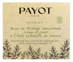 Payot Herbier Barra da Massaggio Nutriente per Viso e Corpo con Olio Essenziale di Rosmarino Biologico 50 g