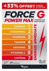 Vitavea Force G Potenza Max 20 Ampolle