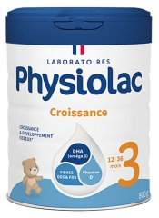 Physiolac Growth 3 From 12 to 36 Months 800g