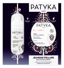 PATYKA Lift Essentiel Lift & Glow Firming Cream 50ml + Perfecting Cleansing Foam Organic 100ml Free