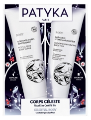 PATYKA Body Gommage Corps Revitalisant Bio 150 ml+ Lait Corps Hydratant Douceur Bio 150 ml Offert