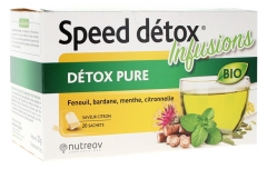 Nutreov Speed Détox Détox Pure Infusion Bio 20 Sachets
