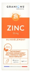 Granions Zinc 15 mg 60 Gélules