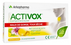 Arkopharma Activox Comprimé à Sucer 24 Comprimés