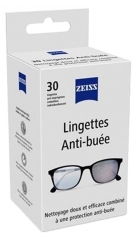 Zeiss Anti-Fog Wipes for Glasses 30 Wipes