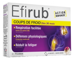 3C Pharma Efirub Coups de Froid al Gusto di Ananas 16 Bustine