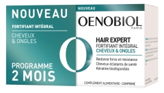 Oenobiol Hair Expert Fortifiant Intégral Cheveux &amp; Ongles Lot de 2 x 60 Comprimés