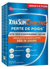 Forté Pharma XtraSlim Chrono Weight Loss 60 Capsules