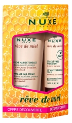 Nuxe Rêve de Miel Hand and Nail Cream 30ml + Lip Moisturizing Stick 4g