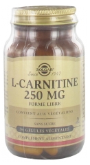 Solgar L-Carnitine 250 mg 90 Gélules Végétales