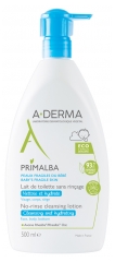 A-DERMA Primalba Lait de Toilette Sans Rinçage 500 ml