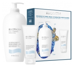 Biotherm Lait Corporel L'Original Lait Corps Anti-Desséchant 400 ml + Biomains Soin Mains Anti-Desséchant 100 ml
