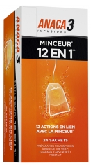 Anaca3 Minceur 12en1 Infusion 24 Sachets