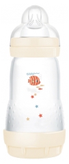 MAM Biberon Easy Start 260 ml 2 Mois et + Débit 2