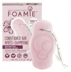 Foamie Après-Shampoing Solide Cheveux Abîmés 80 g