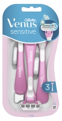 Gillette Venus Sensitive 3 Razors