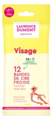 Laurence Dumont Institut Bandes de Cire Froide Visage 12 Bandes