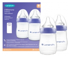 Natural Wave 2 Biberons 1 Mois et + 160 ml Natural Wave 2 Biberons 1 Mois et + 160 ml
