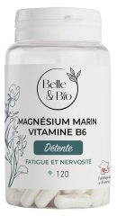 Belle & Bio Marine Magnesium Vitamin B6 120 Capsules