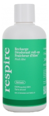 Respire Déodorant Roll-On Fraîcheur d'Aloe Éco-Recharge 150 ml