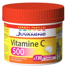Vitamine C 500 120 Comprimés à Croquer Vitamine C 500 120 Comprimés à Croquer