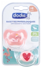 Dodie 2 Physiological Silicon Soothers 6 Months and + N°P67