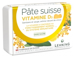 Laboratoires Lehning Pâte Suisse Vitamine D3 40 Gommes